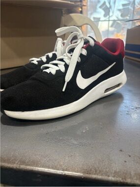 NIKE AIR MAX MODERN ESSENTIAL Men's Size 12 Running Trainers Gym Casual Black